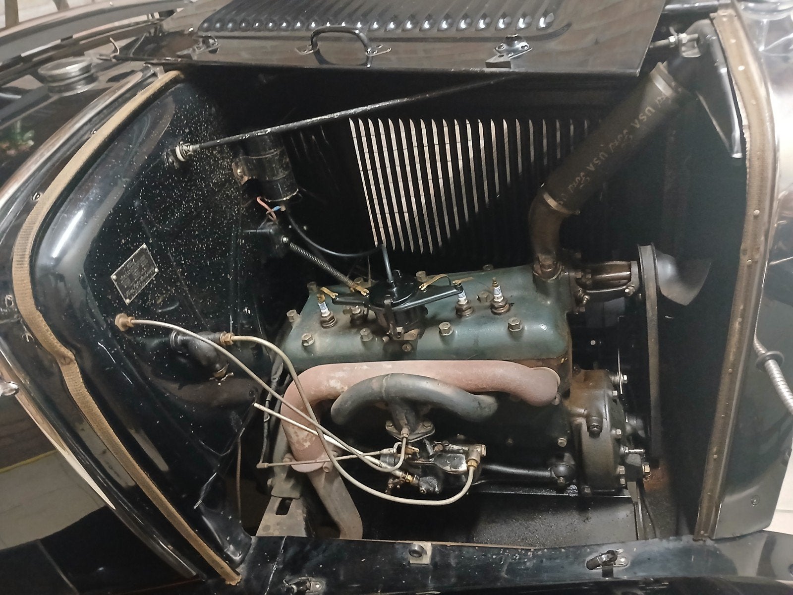 A Ford roadster 1930 Zwart, foto 9