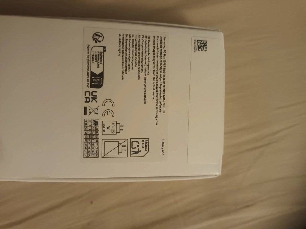 Samsung galaxy A16, Telecommunicatie, Mobiele telefoons | Samsung, Ophalen, Zwart, Nieuw, 128 GB