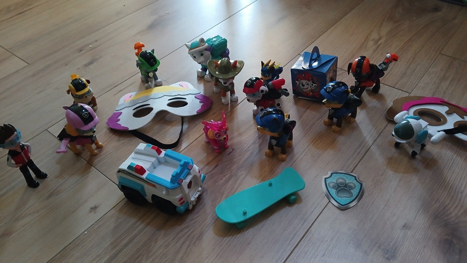 Paw Patrol speelgoedfiguren en accessoires, Ophalen of Verzenden, Gebruikt