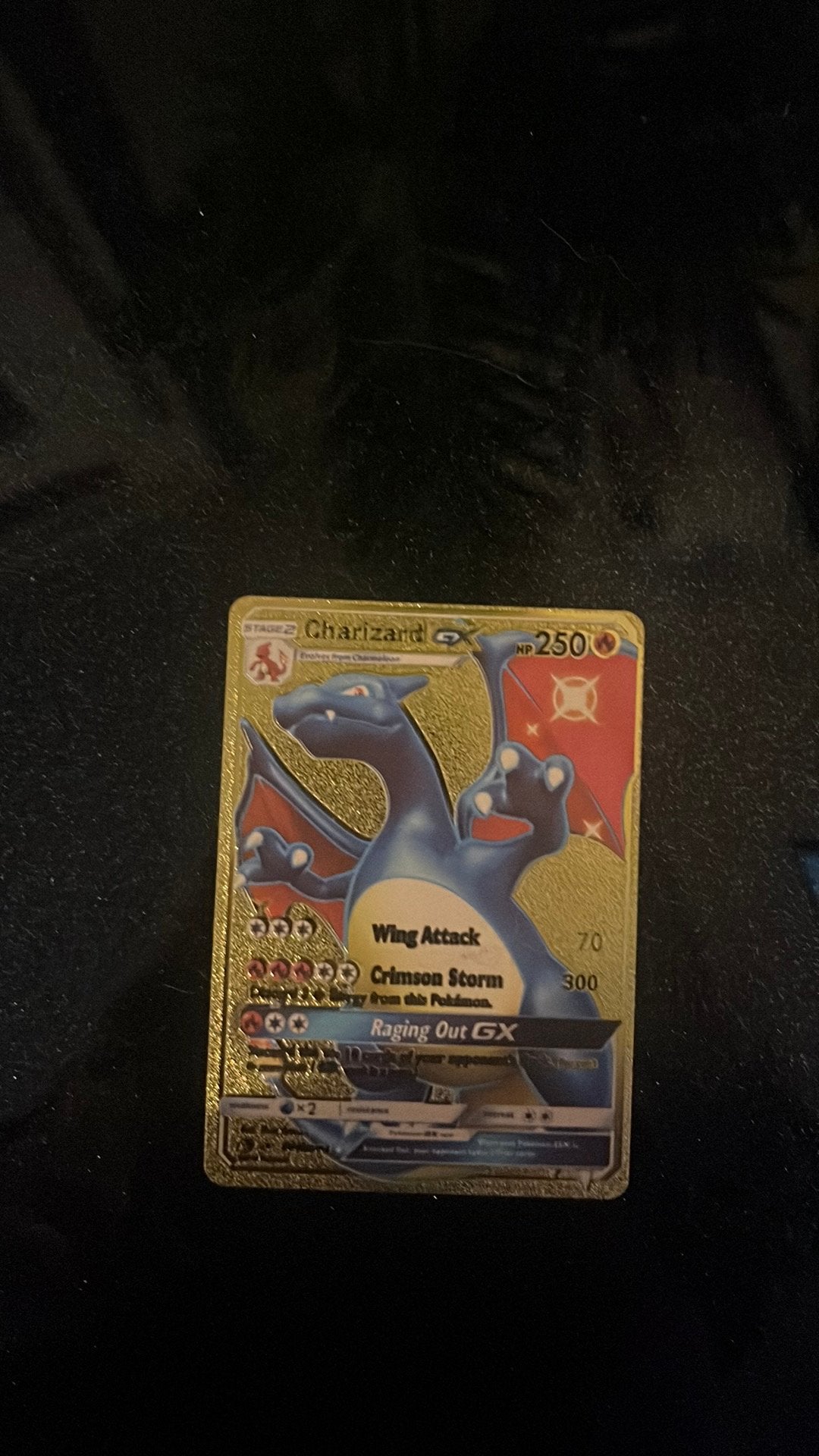 Mooie gouden pokemon kaart., Ophalen of Verzenden, Zo goed als nieuw