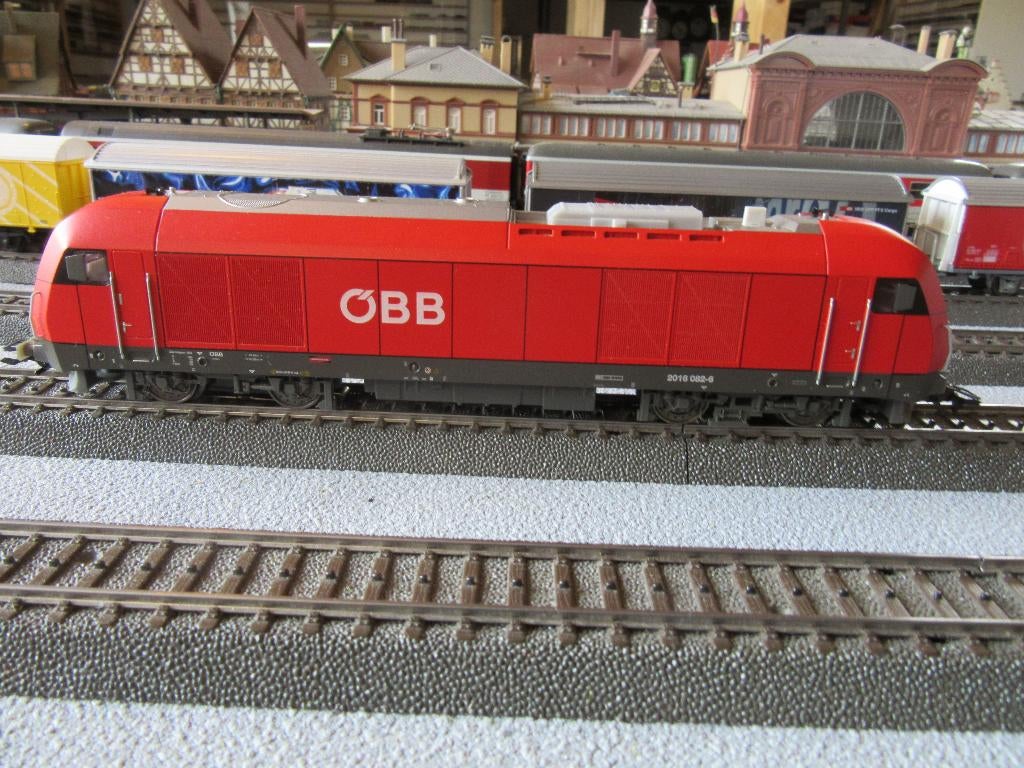 MARKLIN 36845 OBB DIGITALE DIESEL LOK, Wisselstroom, Locomotief, Ophalen of Verzenden, Zo goed als nieuw