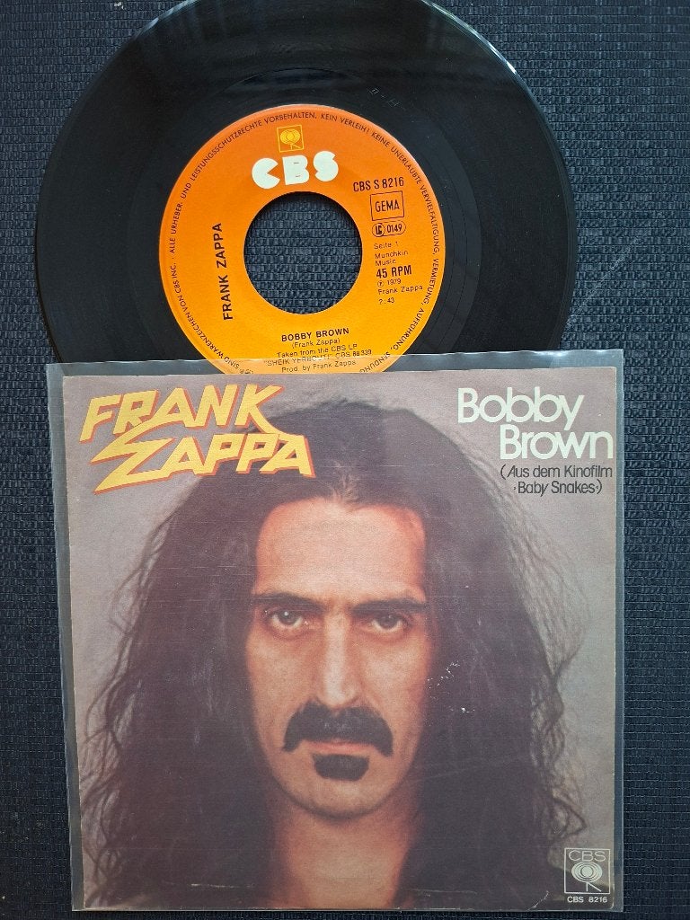 Frank Zappa - Bobby brown, Cd's en Dvd's, Ophalen of Verzenden, Gebruikt, 7 inch, Pop