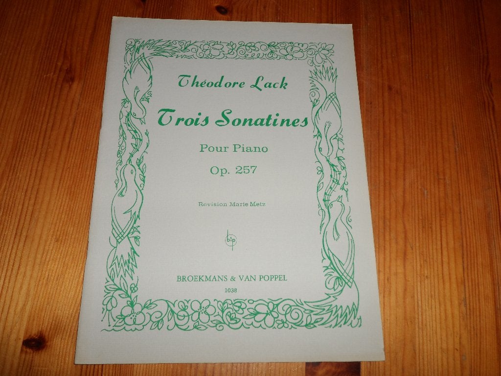 Theodore Lack, Gebruikt, Klassiek, Ophalen of Verzenden, Artiest of Componist