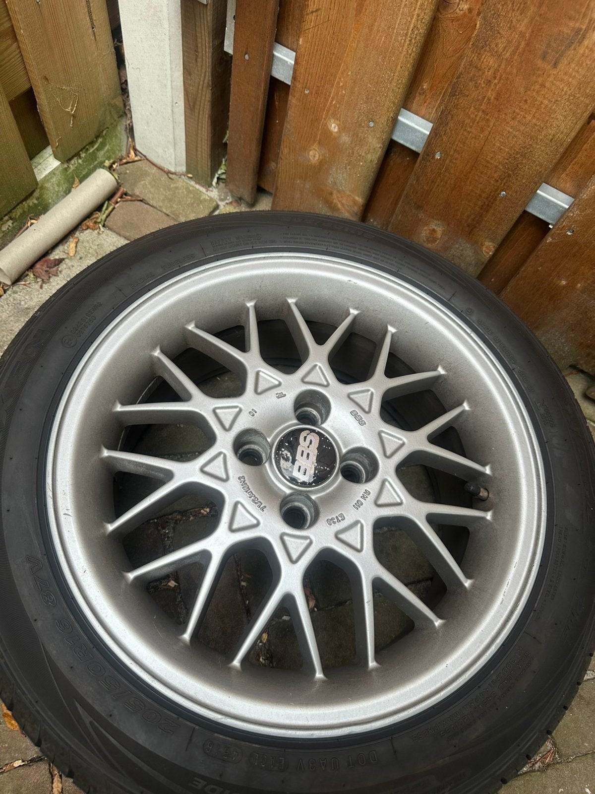 BBS RN 011 16 inch 4x100, Auto-onderdelen, Banden en Velgen, Ophalen, Gebruikt, 16 inch, Banden en Velgen