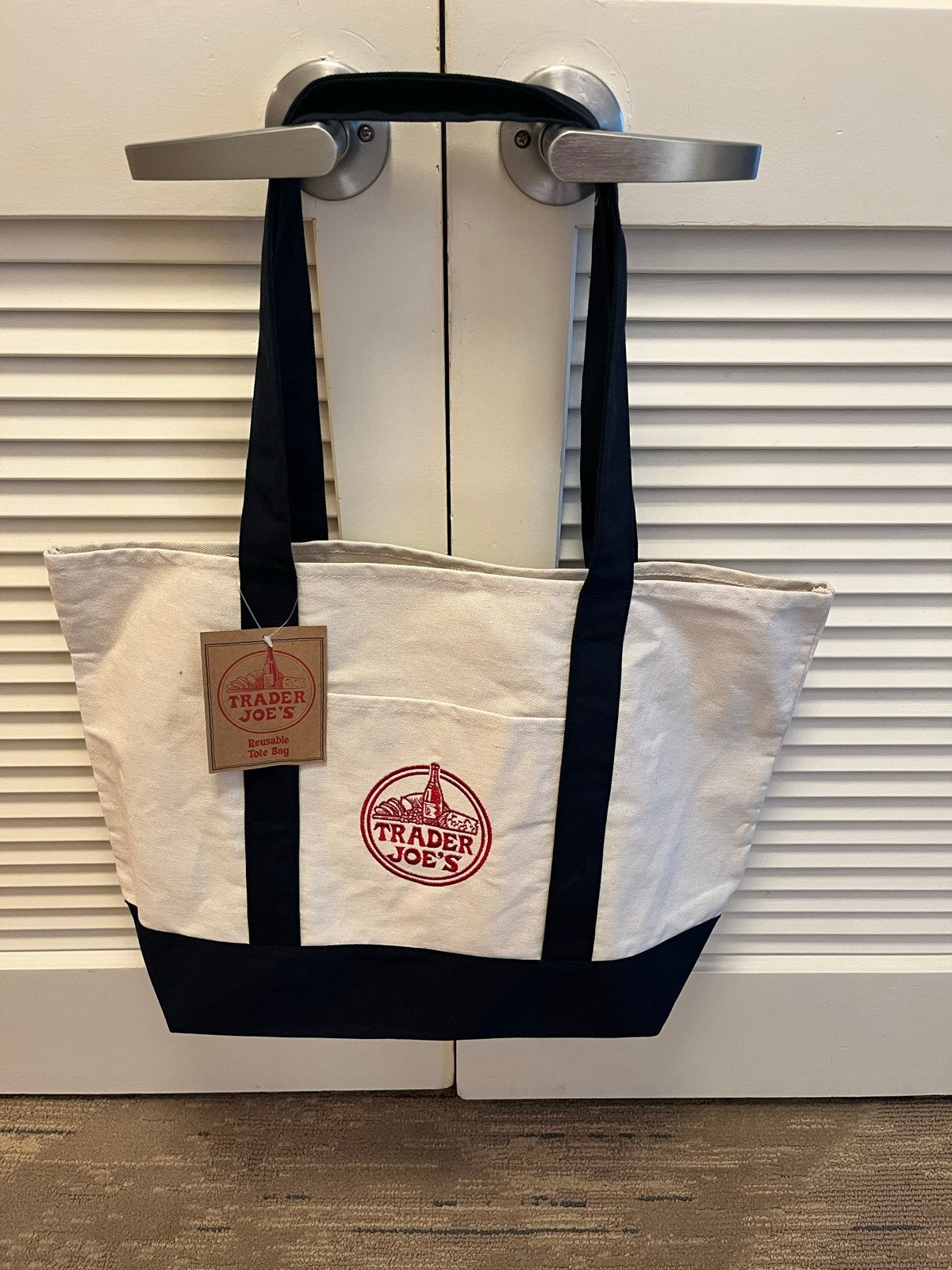 Trader Joe's boodschappentas - Nieuw, Ophalen of Verzenden, Nieuw, Zwart, Shopper