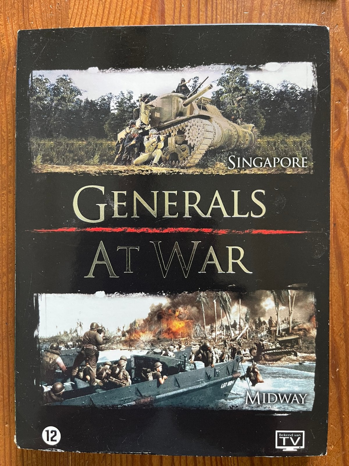 Generals At War DVD - Singapore & Midway, Vanaf 12 jaar, Ophalen of Verzenden, Gebruikt