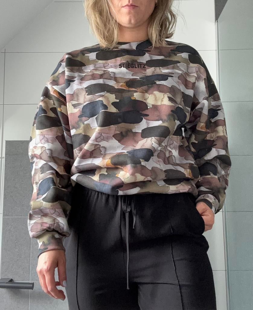 STIEGLITZ Carmelo sweater trui bruin | Maat M/38, Verzenden, Nieuw, Maat 38/40 (M), Bruin