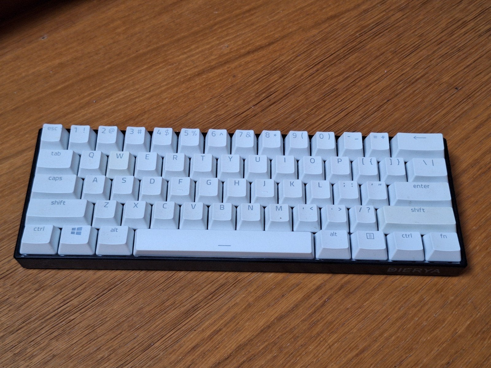 Dierya DK61 mechanisch gaming-toetsenbord, Computers en Software, Gebruikt, Dierya, Verzenden, Qwerty