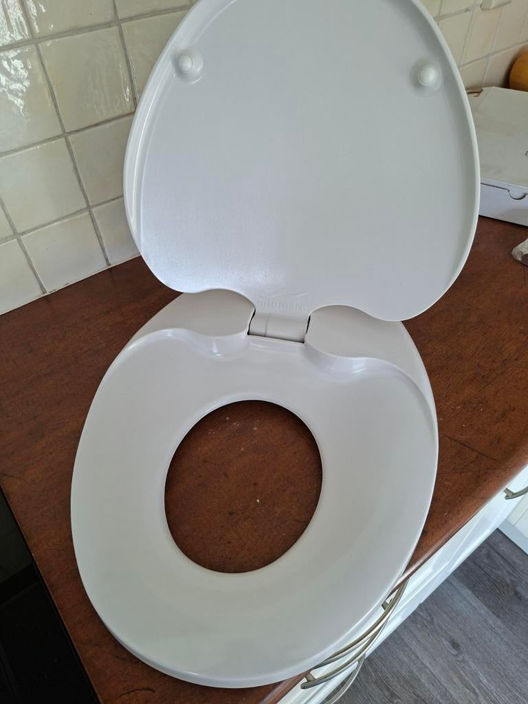 Wc bril met wc bril verkleiner., Ophalen, Gebruikt, Toilet