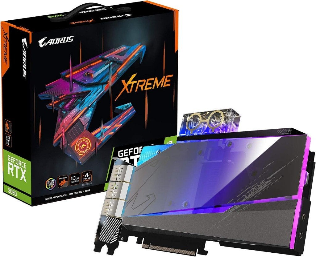 Gigabyte AORUS GeForce RTX 3080 Xtreme Waterforce WB 10G, Computers en Software, Videokaarten, Verzenden, GDDR6, PCI-Express 4