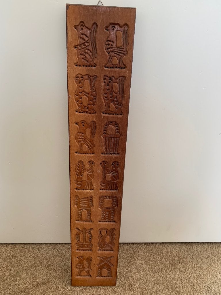 Speculaasplank, Ophalen