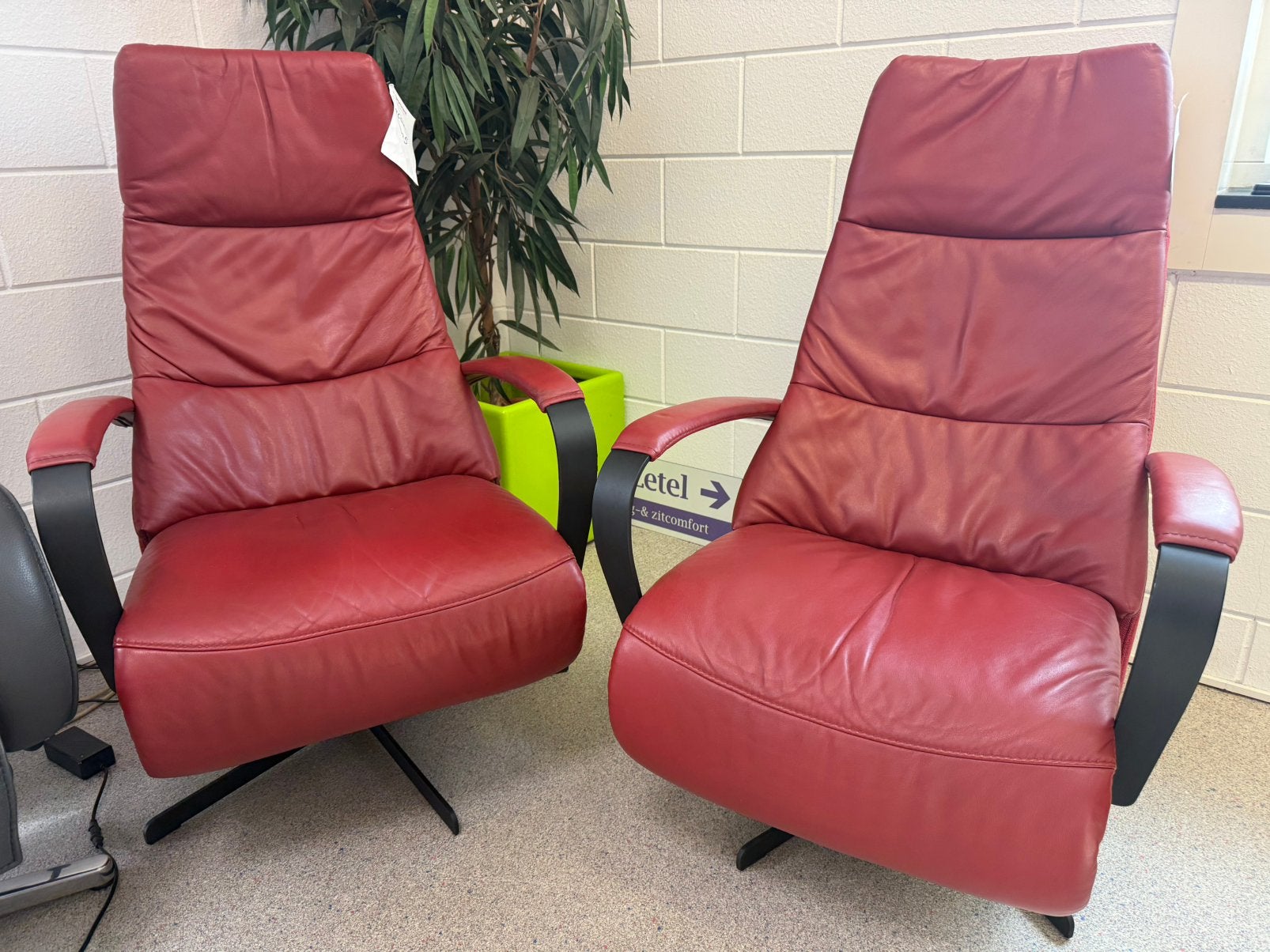 Prominent relax fauteuils relaxstoel gratis bezorging, Huis en Inrichting, Fauteuils, Ophalen of Verzenden, Zo goed als nieuw