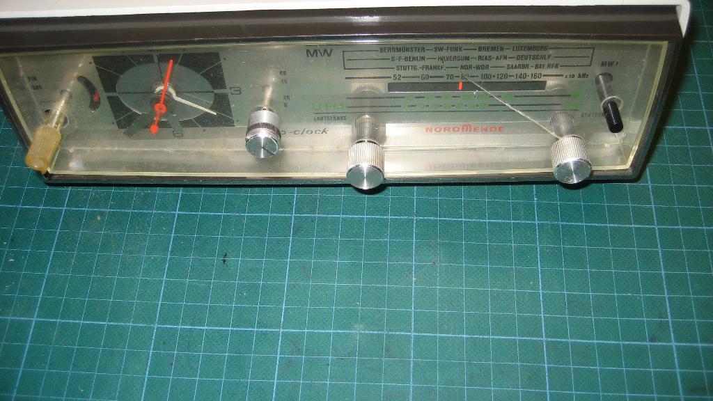 Werkende Nordmende klokradio, Ophalen of Verzenden, Overige typen
