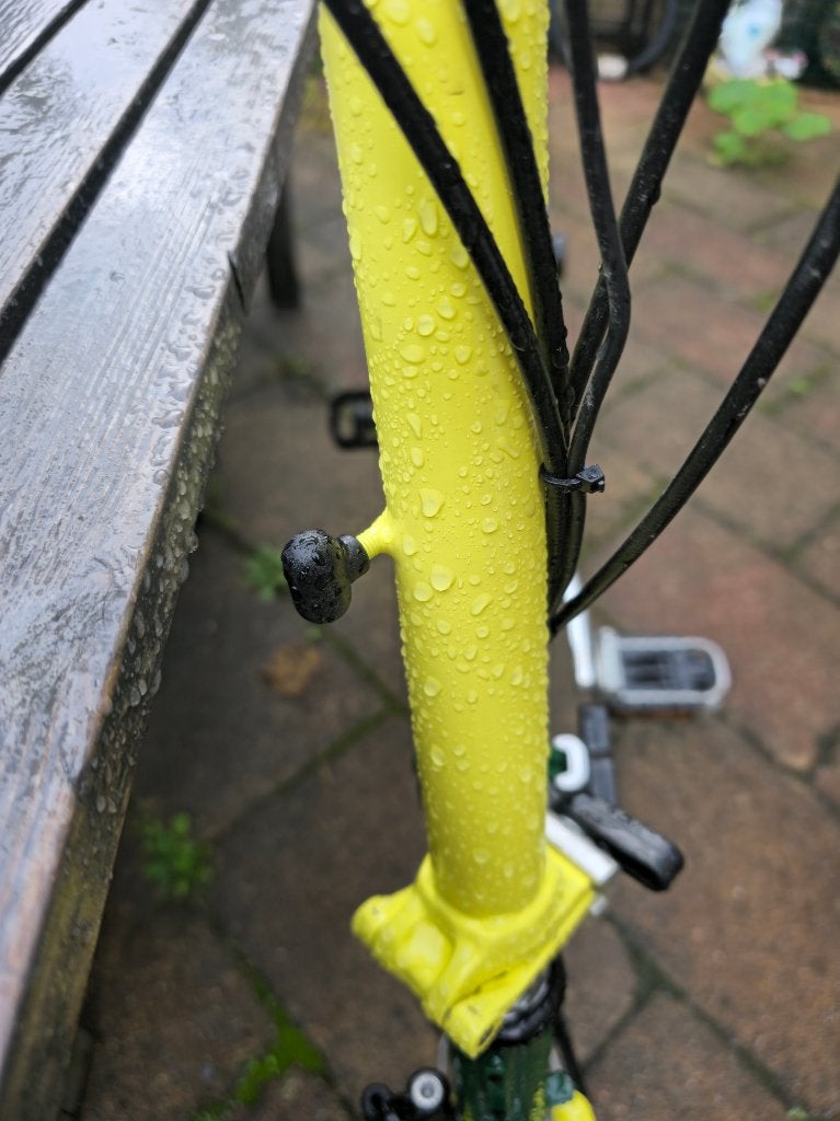 Foto 10 van BROMPTON T6 VOUWFIETS – juni 2002 – NIEUW en NOOIT GEBRUIKT