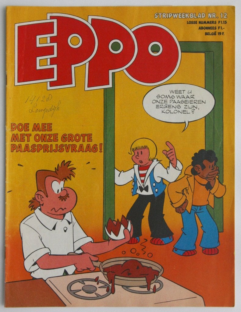 Stripweekblad Eppo 1978 nr. 12, Eén stripboek, Ophalen of Verzenden, Gelezen