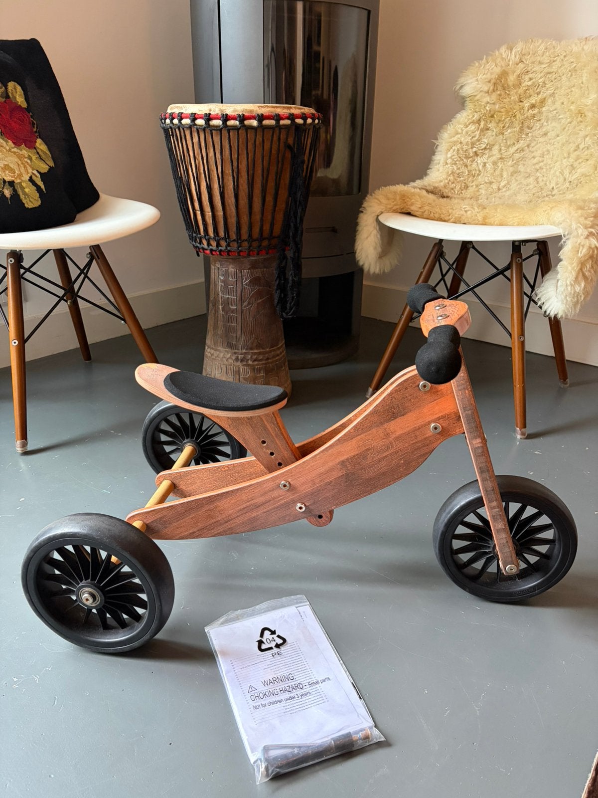 Kinderfeets loopfiets, Ophalen, Gebruikt, Minder dan 16 inch