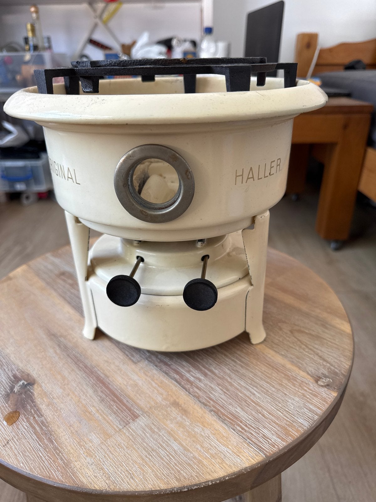 Vintage Original Haller Petroleum Kooktoestel, Ophalen of Verzenden