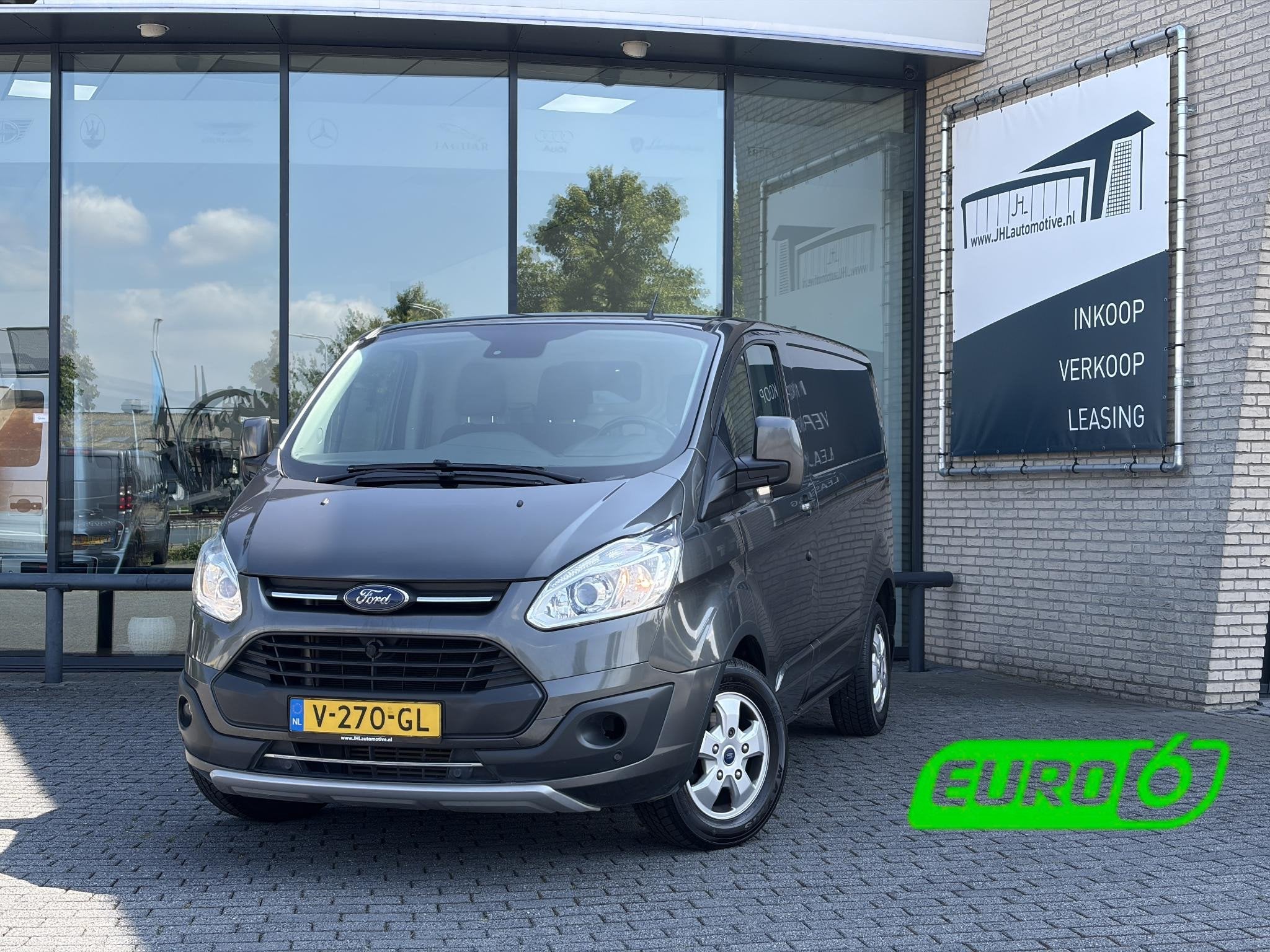 Ford Transit Custom 290 2.0 TDCI L1H1*A/C*CRUISE*HAAK*3-P*NA, Auto's, Voorwielaandrijving, Stof, Euro 6, 4 cilinders