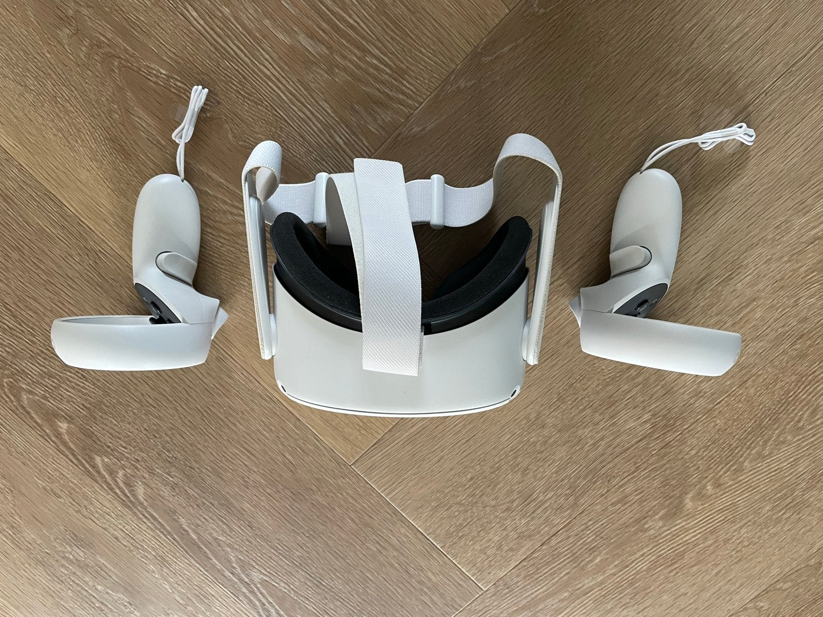 Oculus Quest 2 128GB + originele doos – 1 controller defect, Ophalen of Verzenden, Zo goed als nieuw, VR-bril, Overige platformen