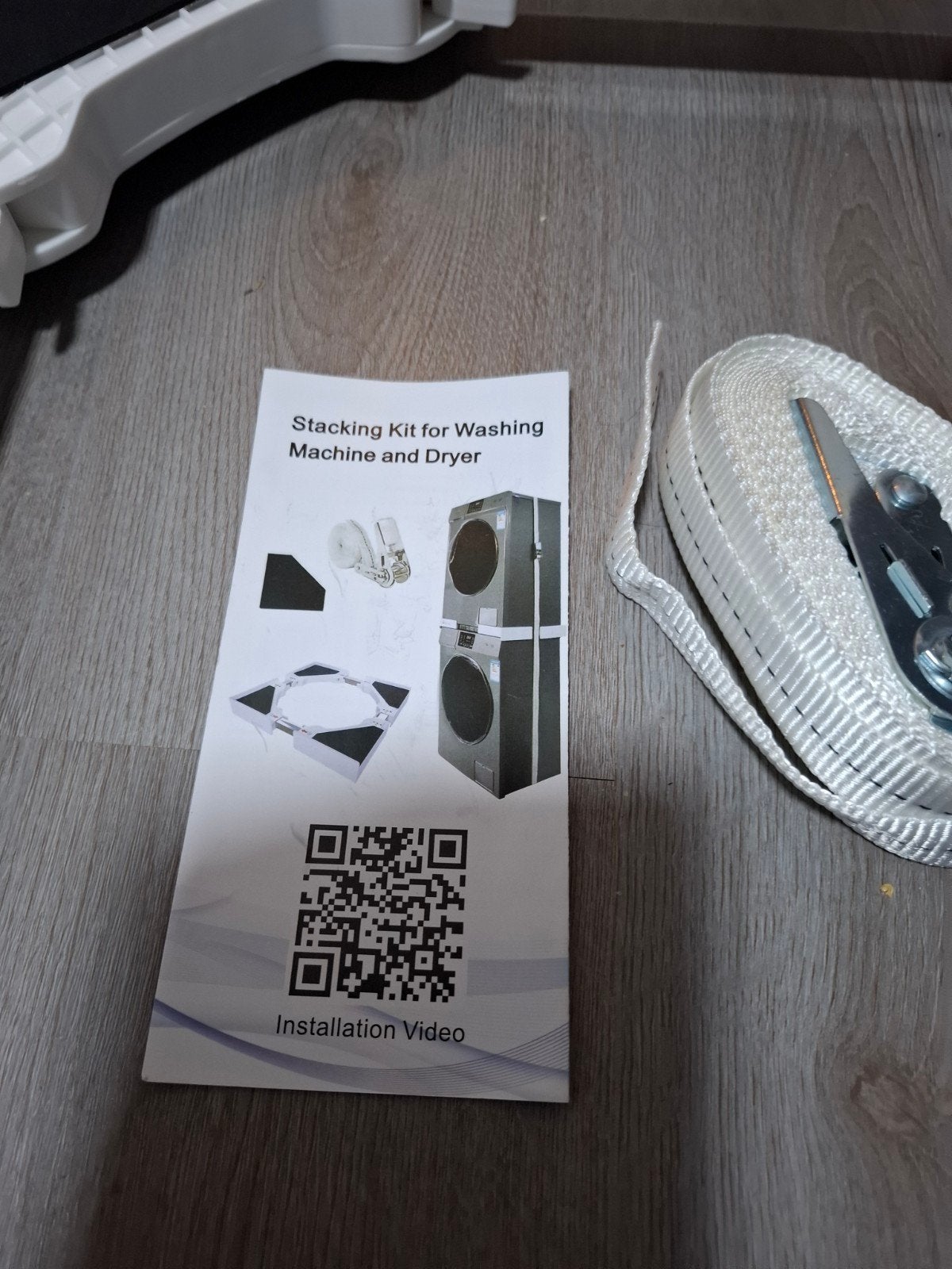 Koppelstuk wasmachine en droger - stapelkit, Ophalen of Verzenden, Nieuw