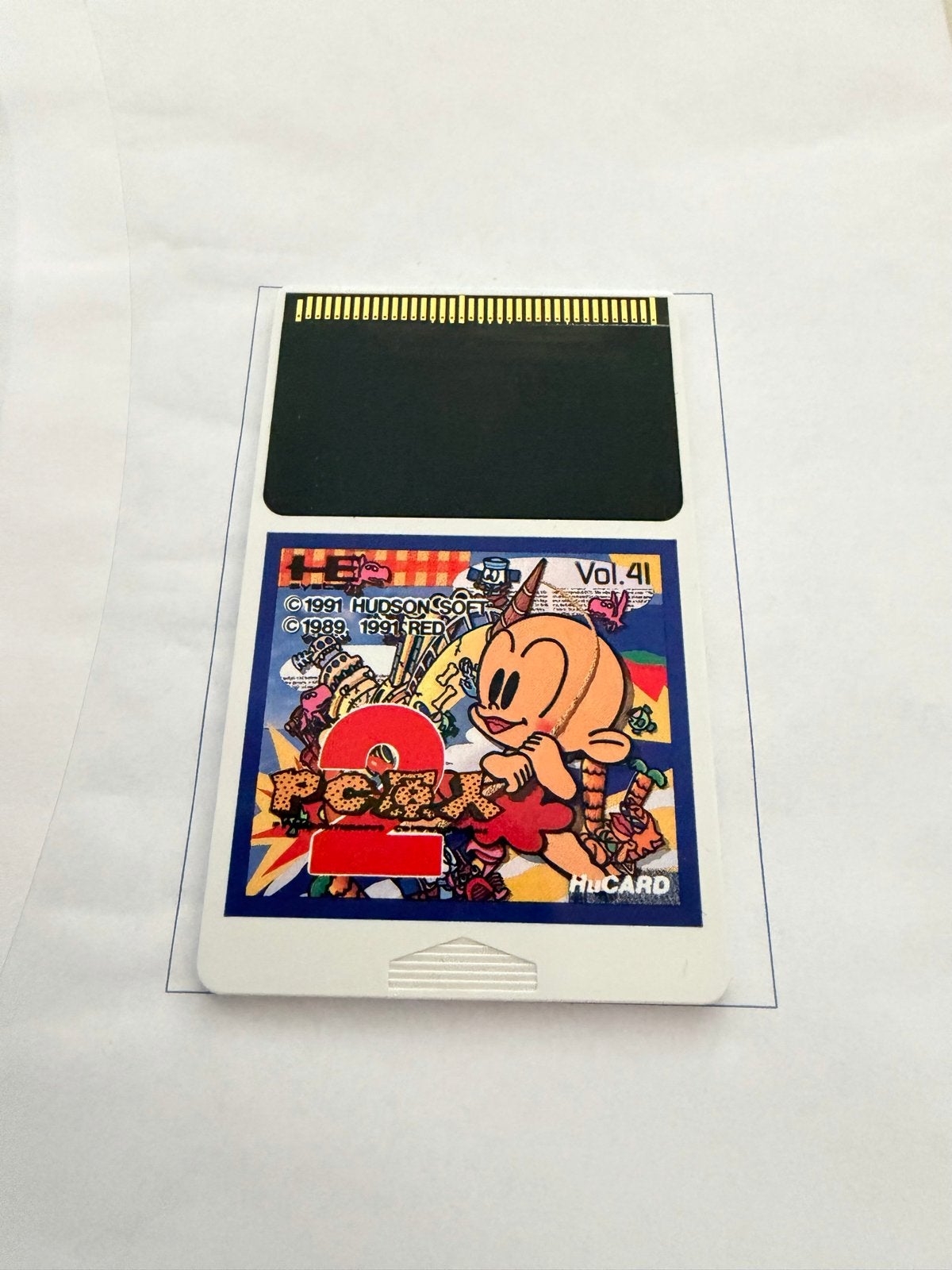 PC Genjin 2 (Bonk's Revenge) voor NEC PC Engine HuCard, Spelcomputers en Games, Ophalen, Gebruikt, 1 speler, Vanaf 3 jaar