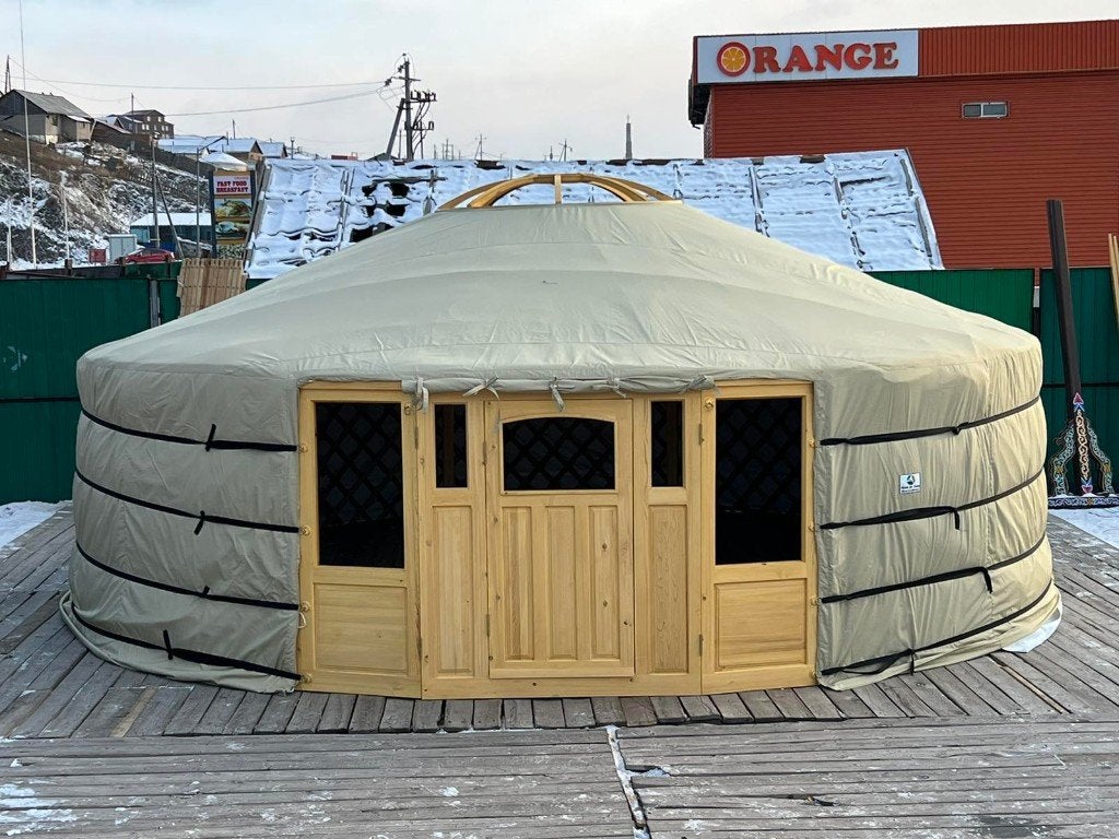 Woonkwaliteit 5-muurs Yurt met en 2 raampanelen, Ophalen, Nieuw, Meer dan 6