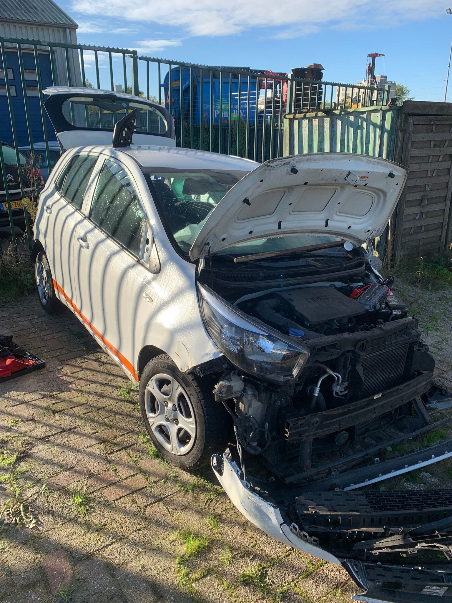 motor kia picanto 1.0 CVVT 2018 G3LA motorblok 225d.km i10, Gebruikt, -, Hyundai, -