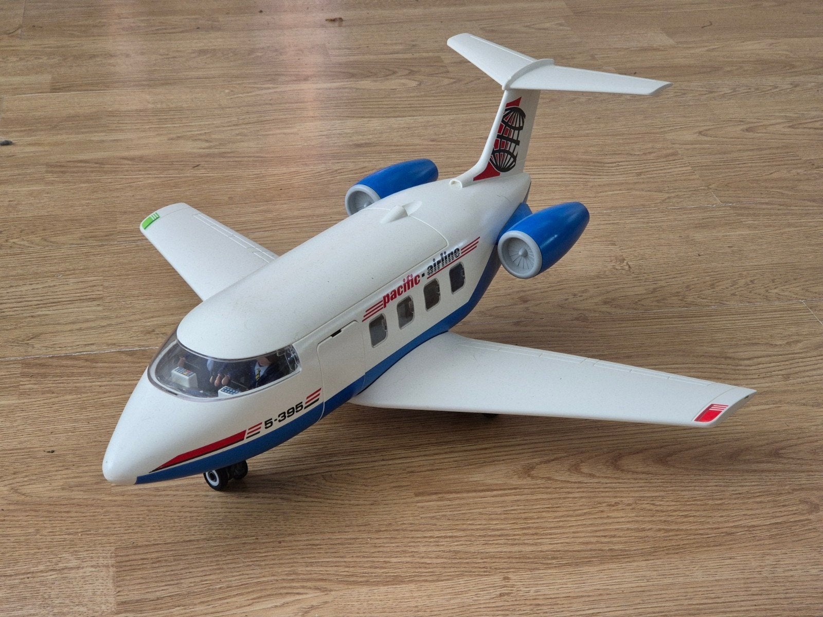 playmobil vliegtuig, Ophalen, Gebruikt