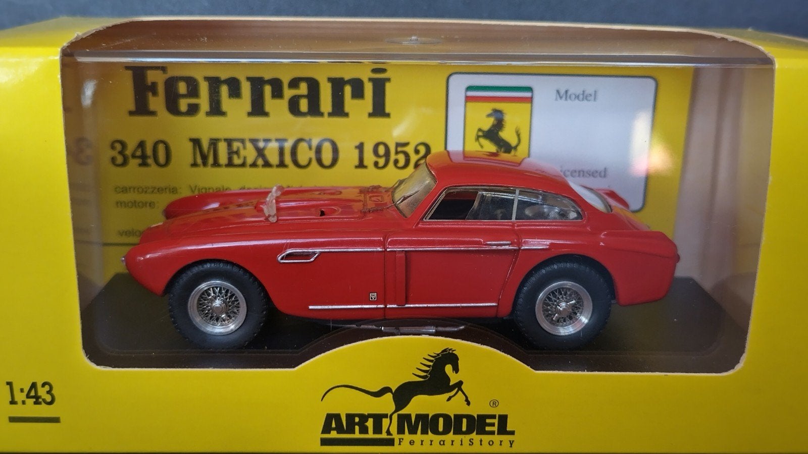 ≥ Ferrari 340 Mexico 1952 1:43 Art Model Pol (m2415453660