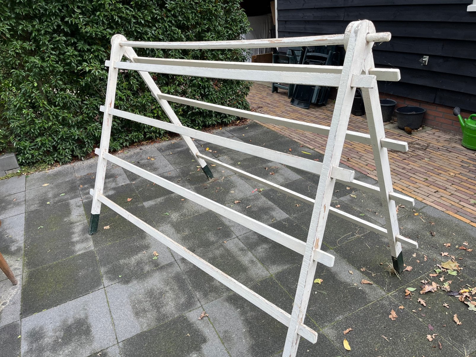 Linnenrek, Ophalen, Gebruikt, Wasrek