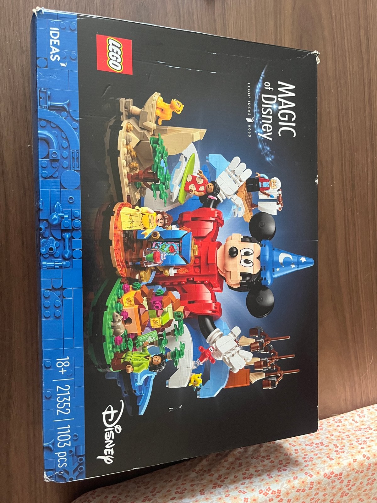 LEGO Ideas Disney: Magie van Disney (21352) - Zo goed als ni, Ophalen, Lego, Zo goed als nieuw, Compleet