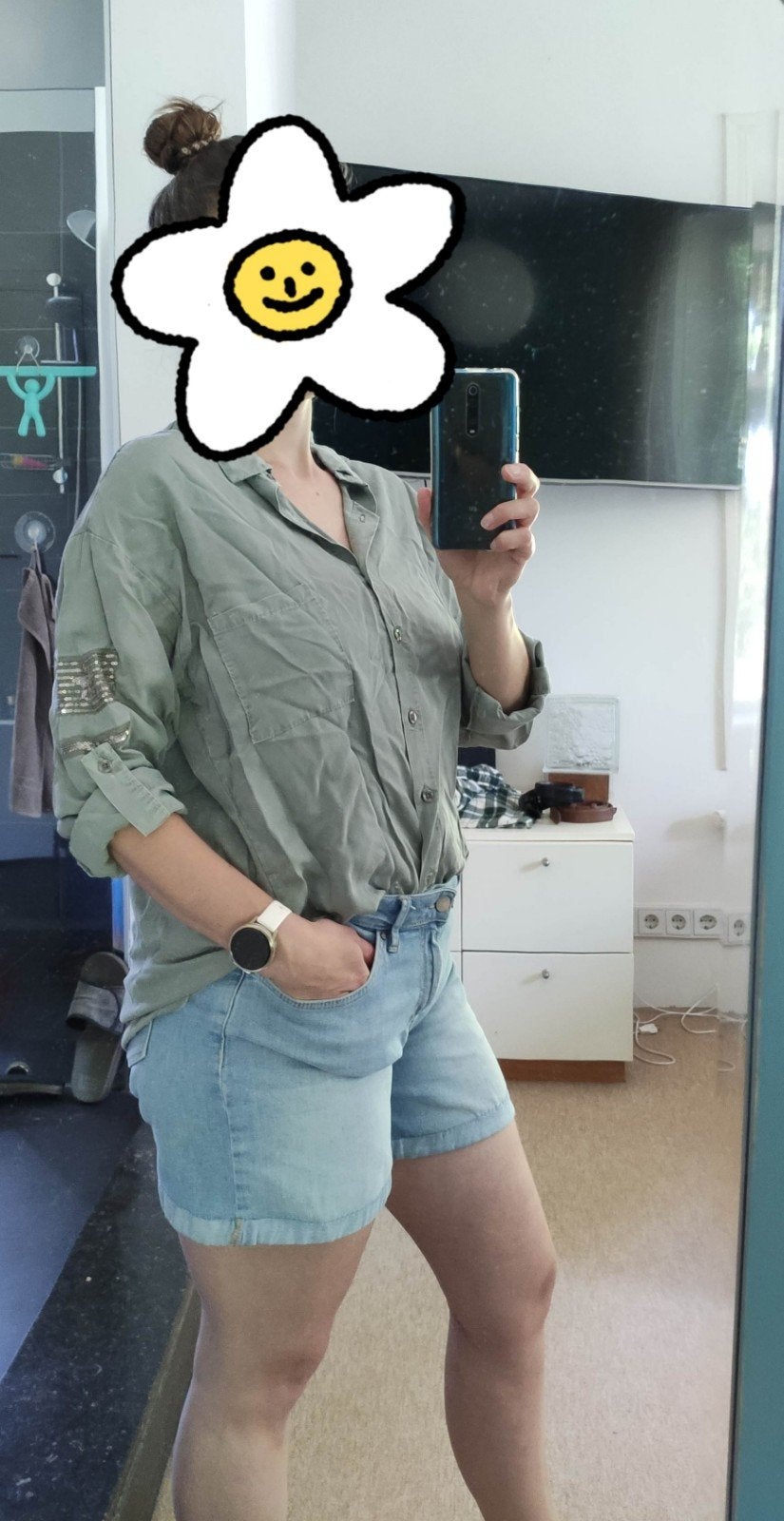 Zachte, luchtige blouse van Typical Jill, maat M, Ophalen of Verzenden, Zo goed als nieuw