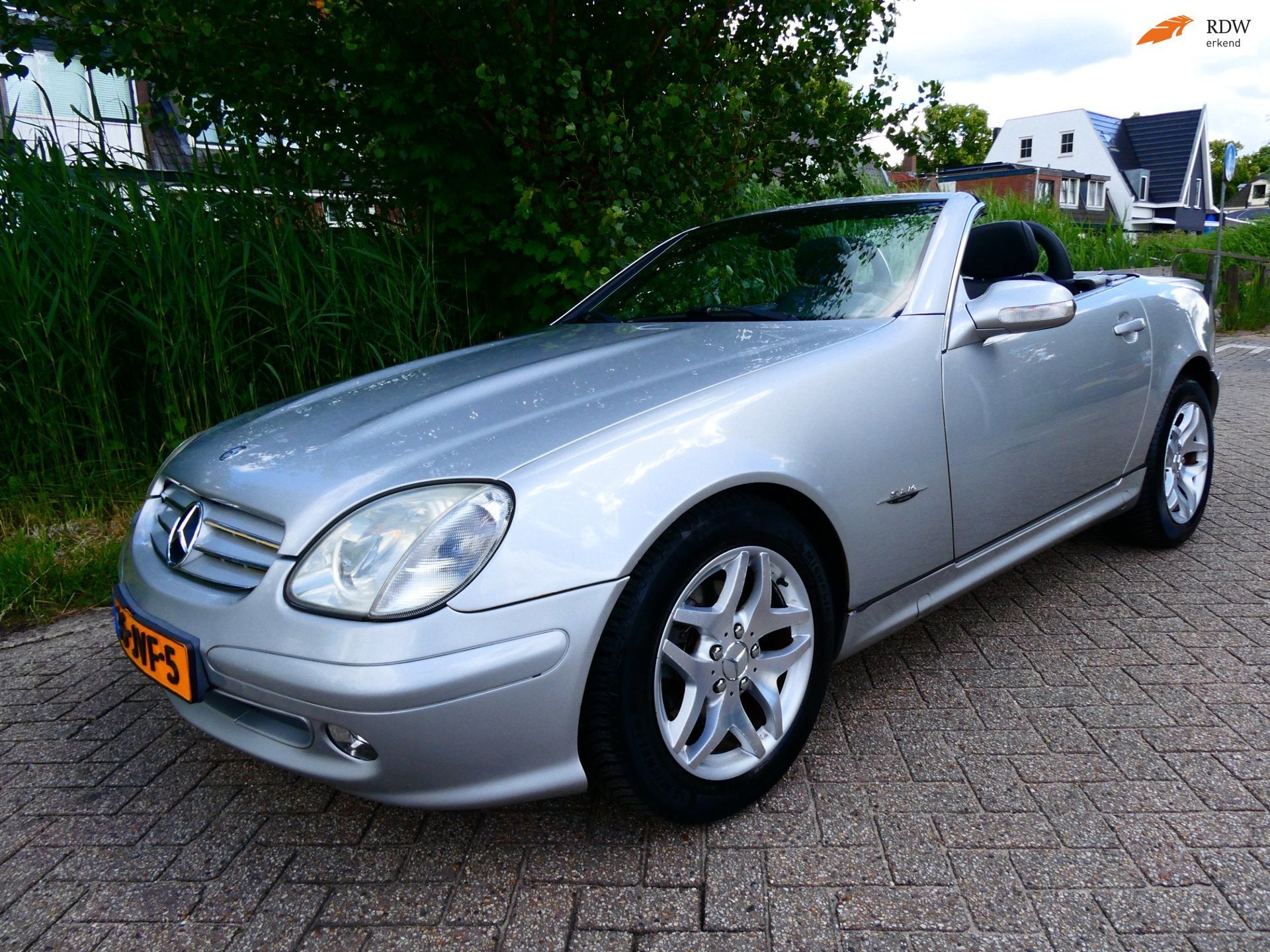 Mercedes-Benz SLK-klasse 200 K Automaat 163pk Leder 152.000k, Automaat, 1998 cc, Achterwielaandrijving, Gebruikt