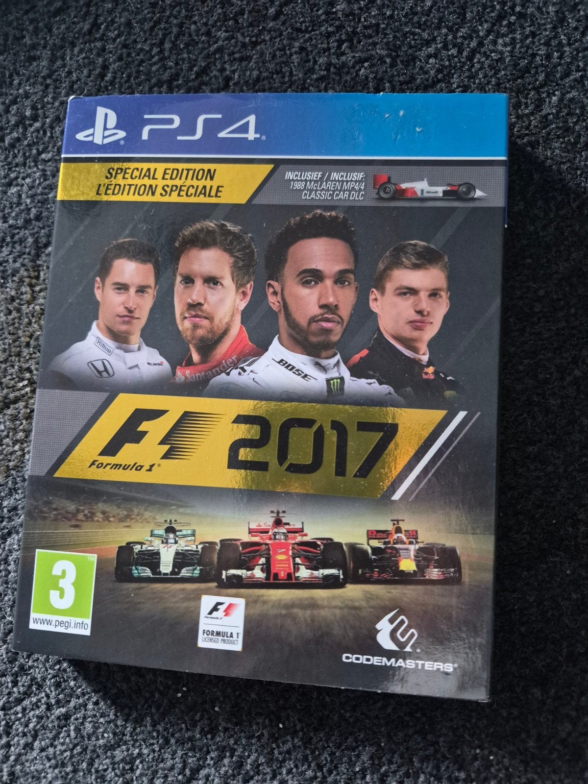 F1 2017 Special Edition PS4 - Formule 1 Racegame, Online, Gebruikt, Verzenden, 1 speler