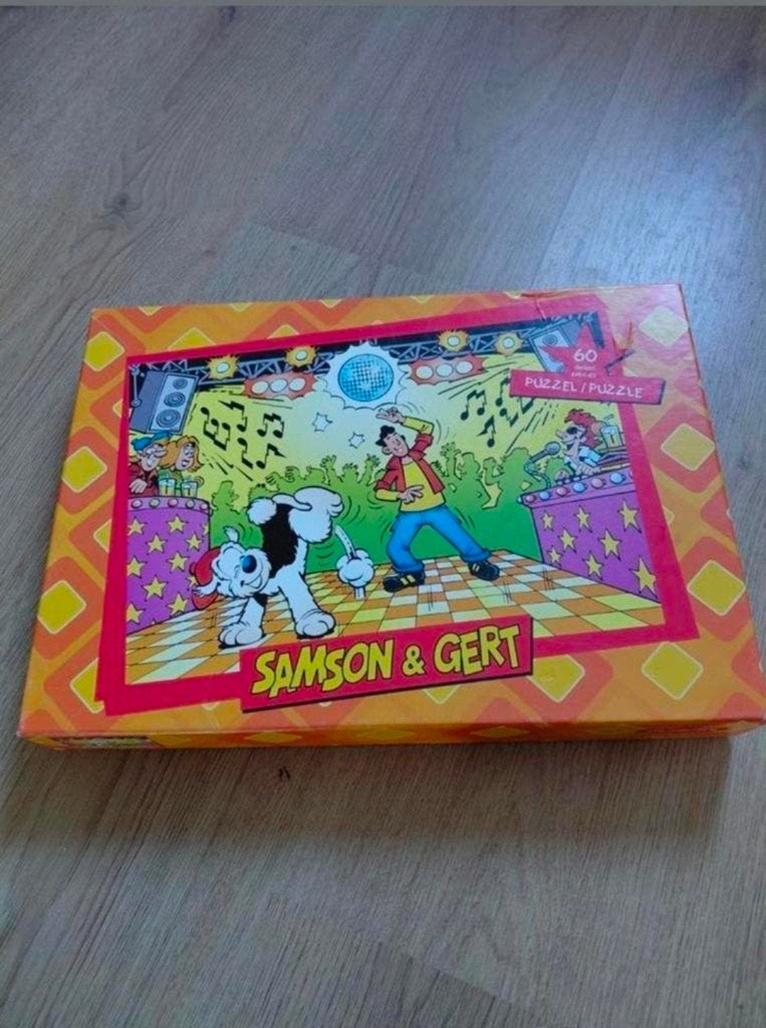 Samson en Gert in de disco puzzel, Ophalen of Verzenden, Zo goed als nieuw, 2 tot 4 jaar