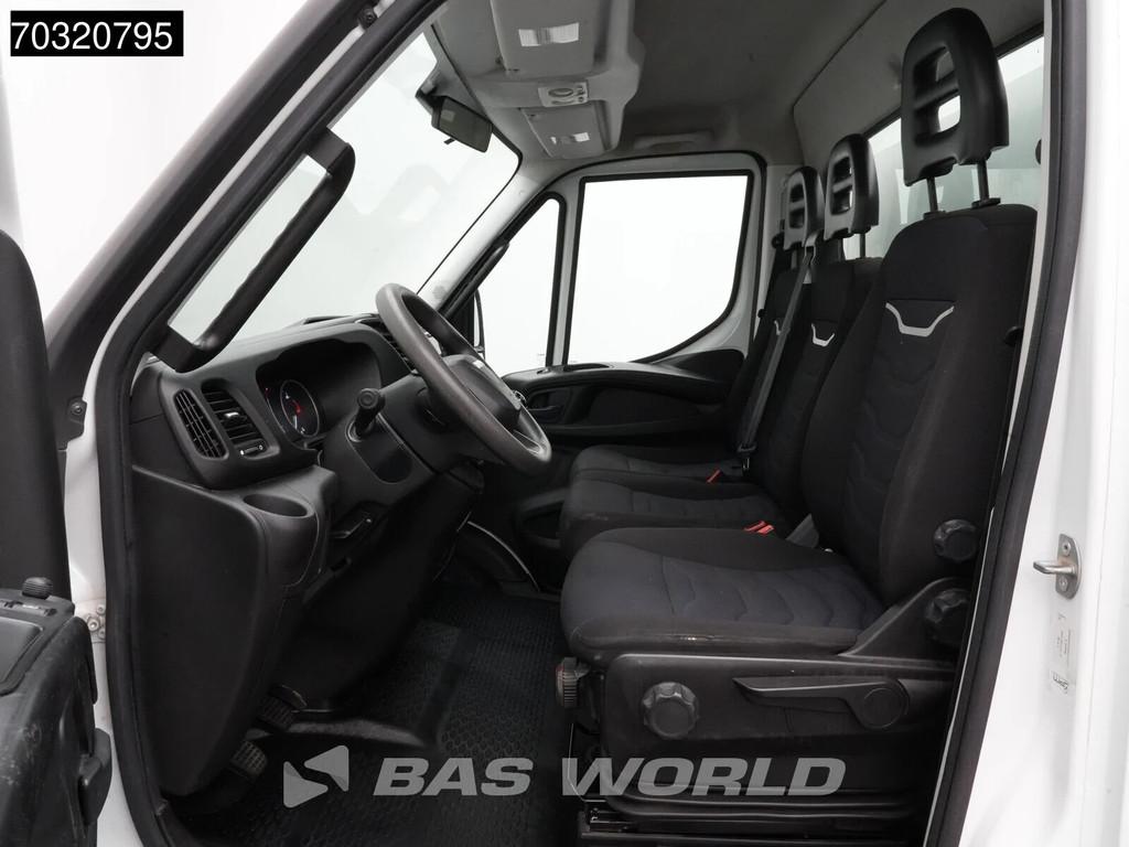 Iveco Daily 35C16 3.0L Kipper met Kist Dubbellucht 3,5t Trek, Auto's, Bestelauto's, Stof, Gebruikt, Euro 6, 4 cilinders