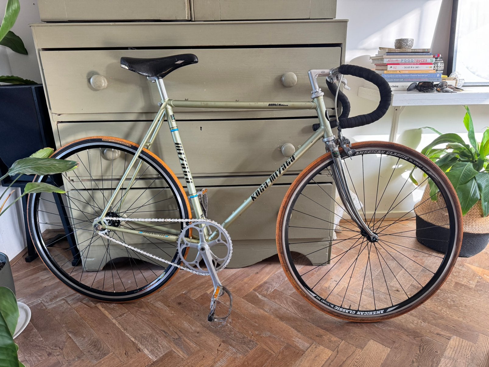 Fixed gear koga miyata retro, 55 tot 59 cm, Ophalen