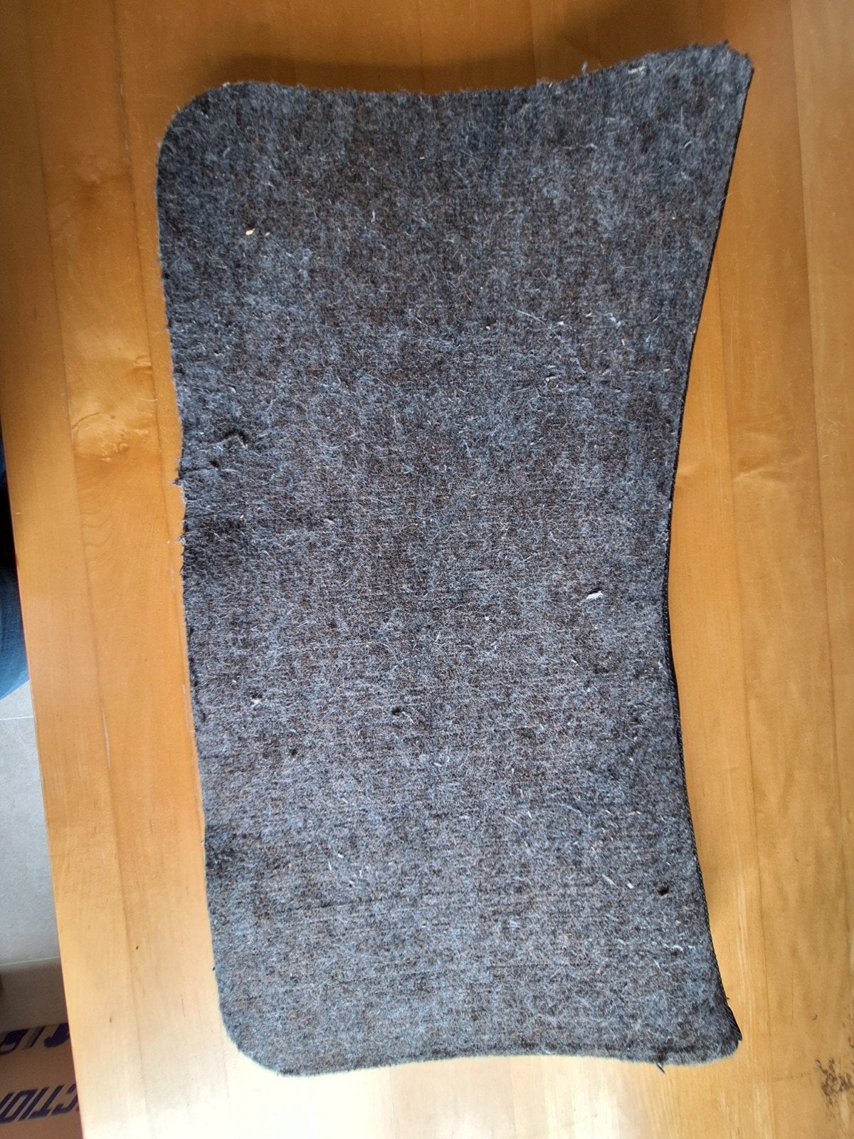 Westernpad voor onder een blanket, vilt, Dieren en Toebehoren, Full (L), Ophalen of Verzenden, Zo goed als nieuw, Ruggengraat vrij