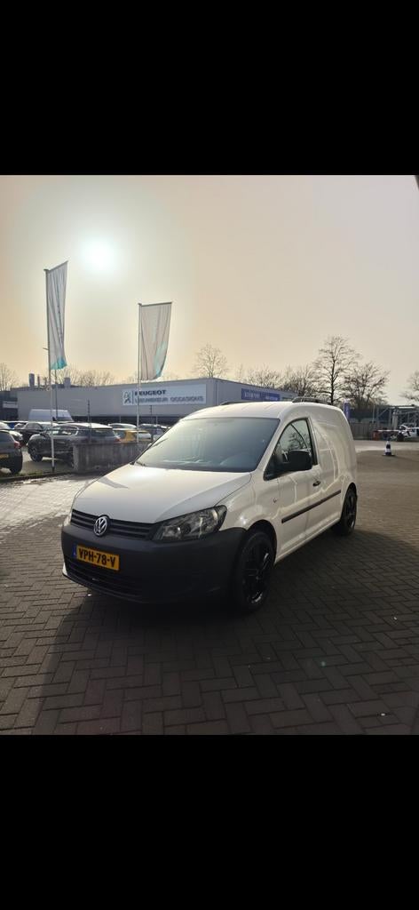 Volkswagen Caddy 1.6 D 75KW 2011 Wit, Auto's, Voorwielaandrijving, Euro 5, 1334 kg, 4 cilinders