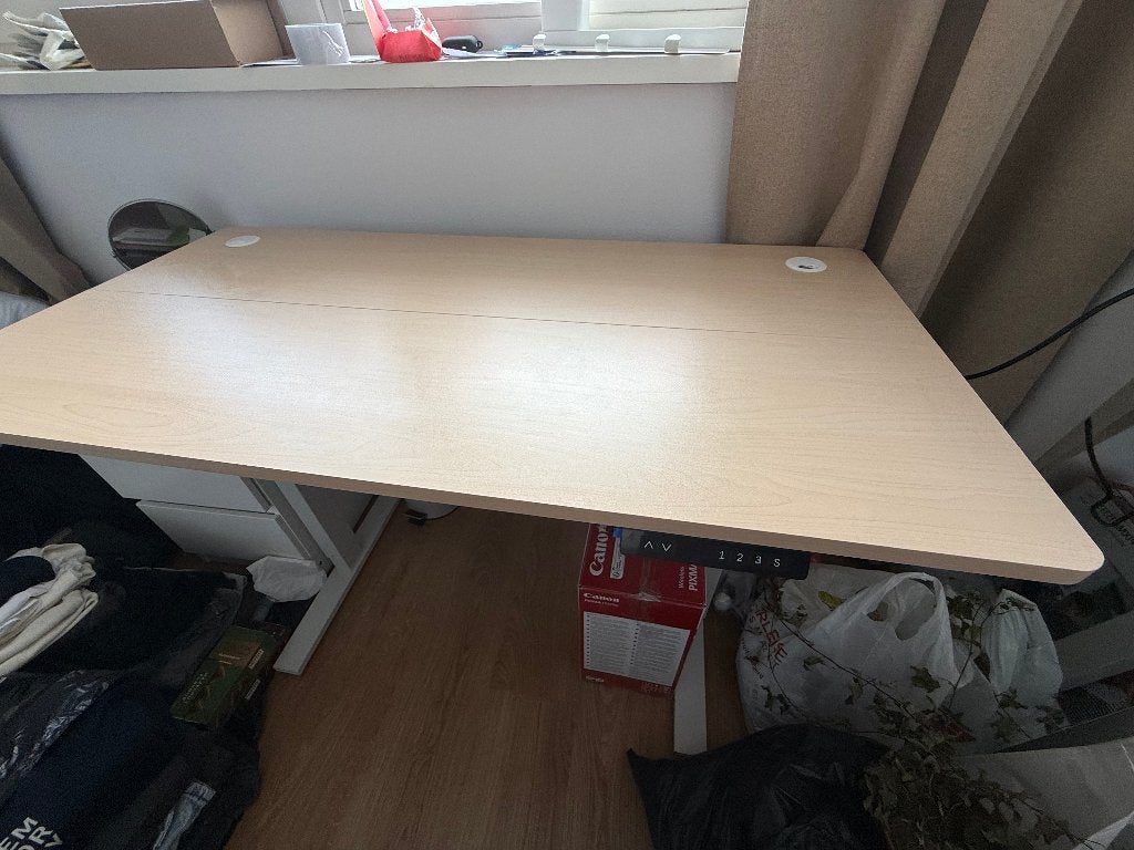 Elektrisch zit-sta bureau, Ophalen of Verzenden, Elektrisch, Zo goed als nieuw