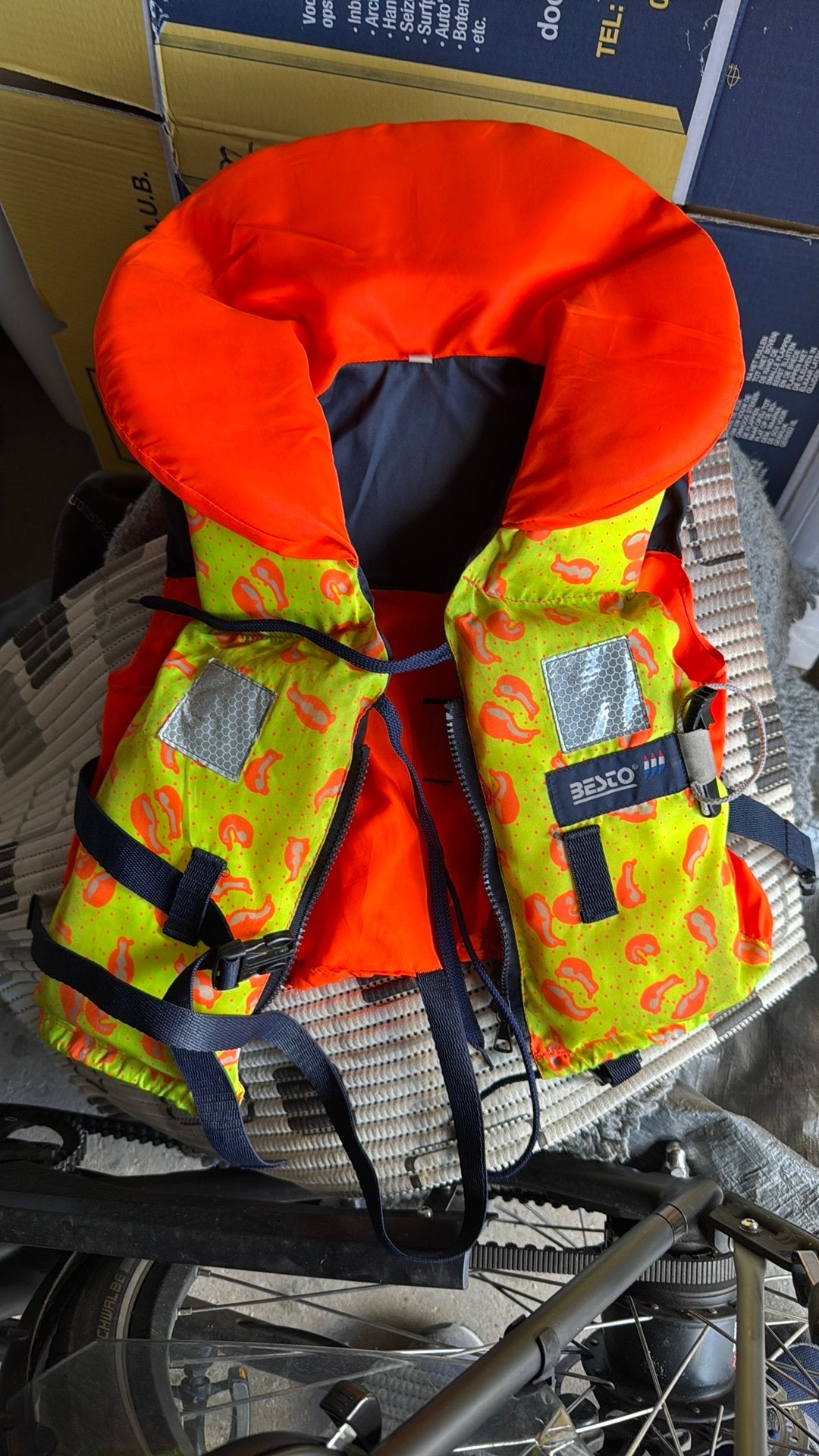 Reddingsvest kind tot 20kg, Ophalen, Zo goed als nieuw, Kind, Reddingsvest of Zwemvest
