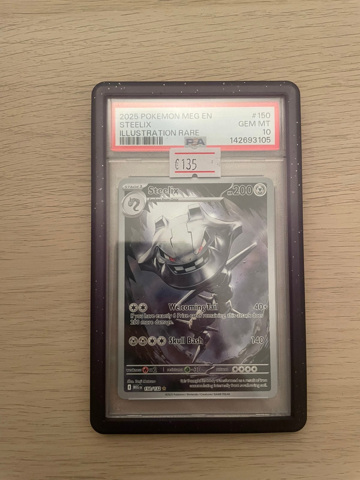 Steelix #150 PSA 10, Hobby en Vrije tijd, Verzamelkaartspellen | Pokémon, Ophalen of Verzenden, Zo goed als nieuw