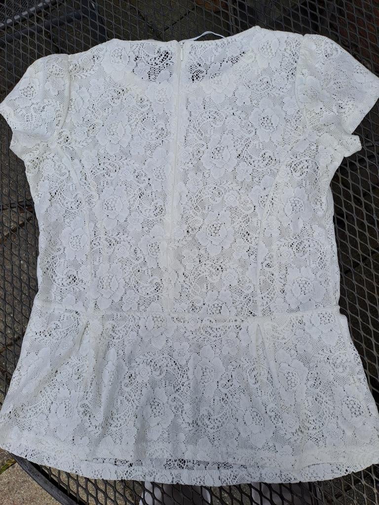 Zara trafaluc kantenshirt, maat M, Ophalen of Verzenden, Zo goed als nieuw, Maat 38/40 (M), Lange mouw