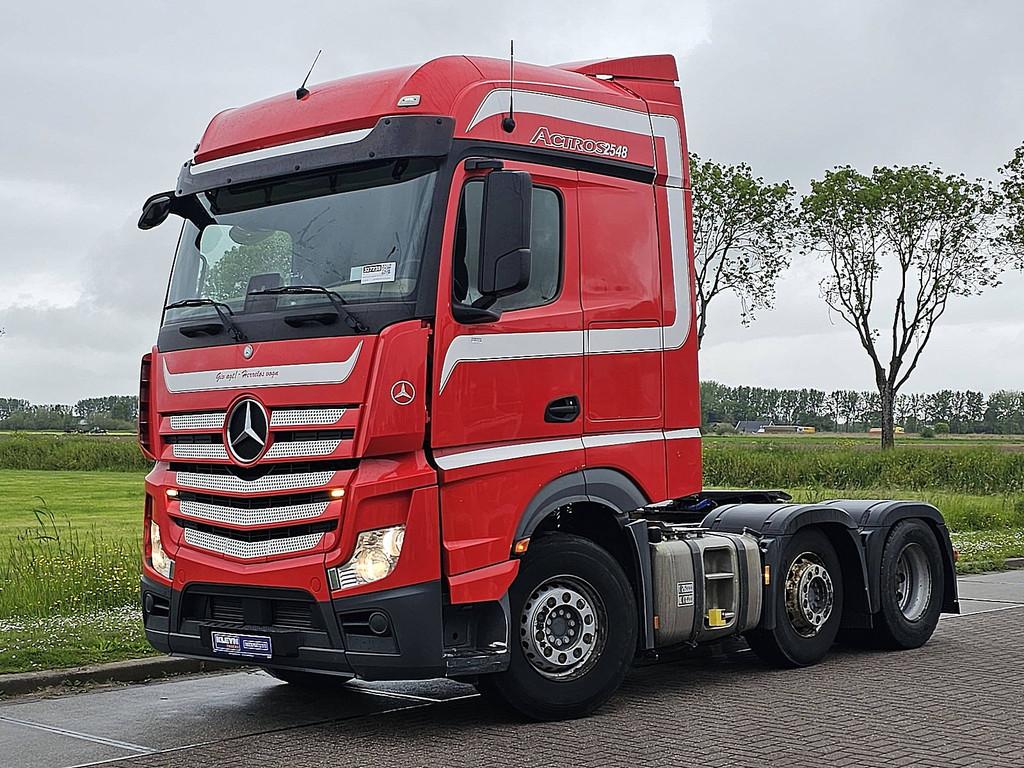 MERCEDES-BENZ ACTROS 2548 6x2 wdb bigspace, Automaat, Stoelverwarming, Euro 6, Overige kleuren