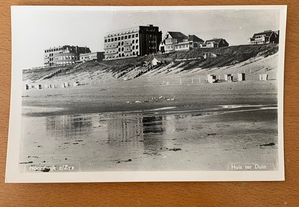 Ansichtkaart Noordwijk aan Zee Huis ter duin, Ophalen of Verzenden, 1940 tot 1960, Zuid-Holland