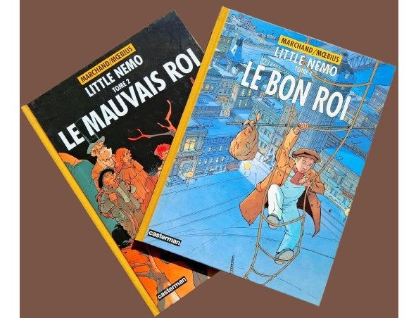 Moebius ~ Little Nemo ~ Le Bon / Mauvais Roi 🫅 ed 1994, Nieuw, Ophalen of Verzenden, Moebius marchand, Meerdere stripboeken