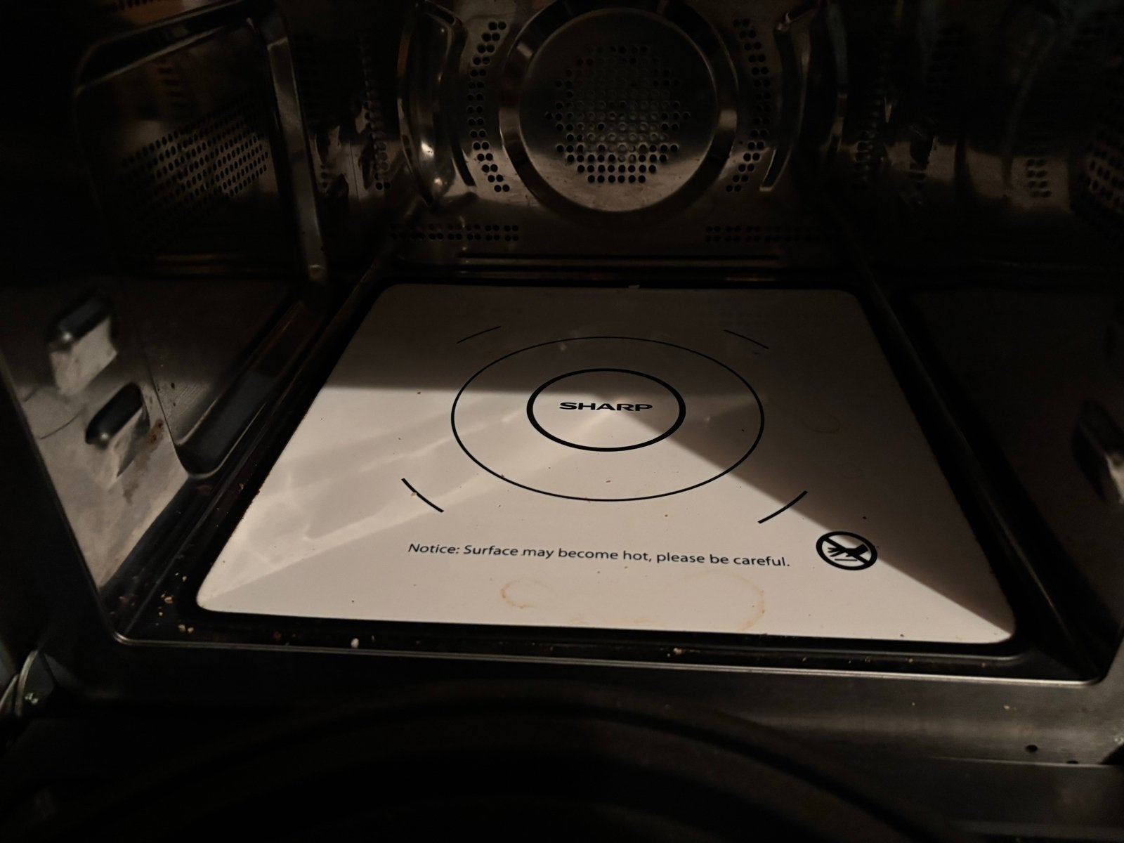 Sharp Combimagnetron - Zo goed als nieuw, Witgoed en Apparatuur, Magnetrons, Ophalen, Combimagnetron, Grill, Zo goed als nieuw