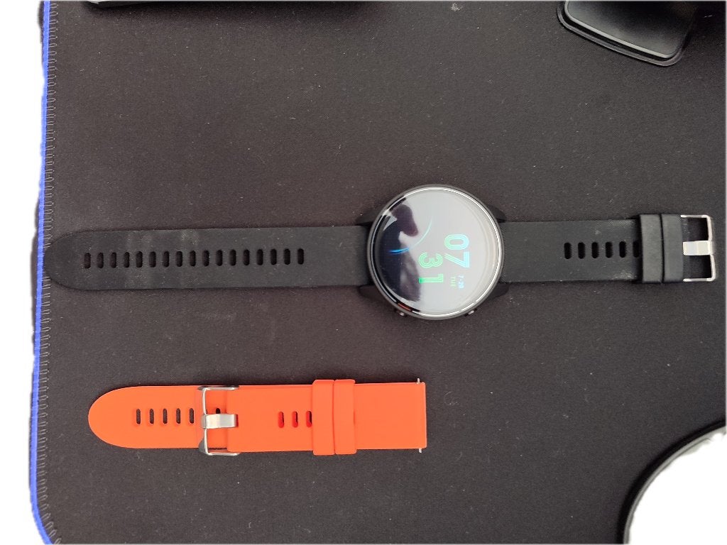 Xiaomi Mi Watch - Black, Sieraden, Tassen en Uiterlijk, Smartwatches, Ophalen, Xiaomi, Zwart, Zo goed als nieuw