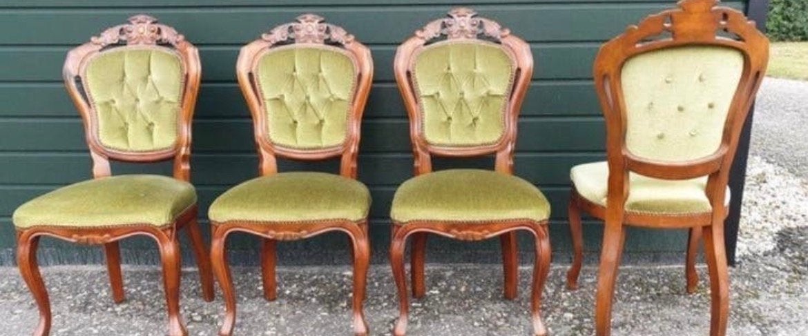 Grootste Collectie Barok Eetkamer Stoelen, Verzenden