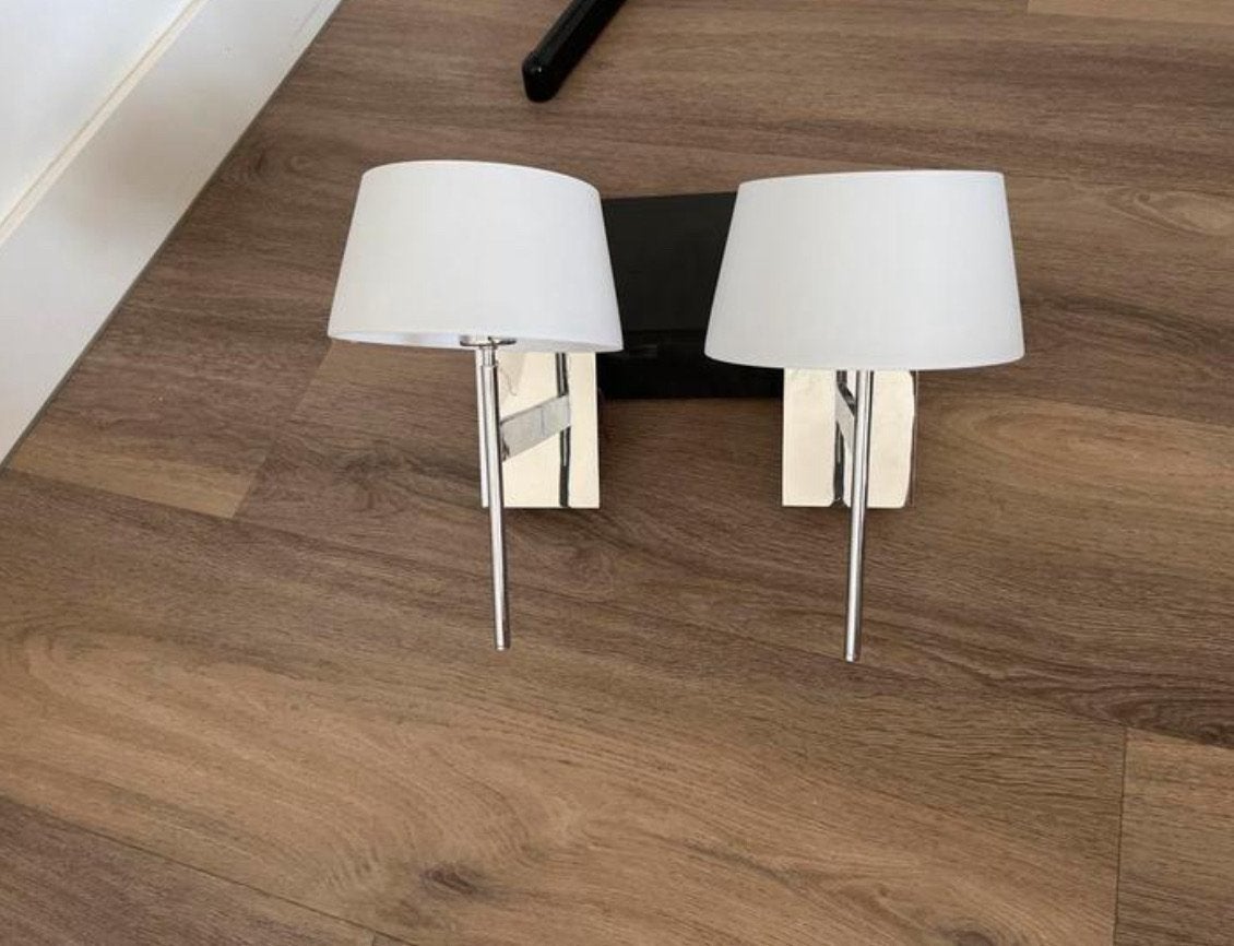 Set van 2 Wandlampen met Touch Dimmer, Astro, Gebruikt, Indirect licht, Overige fittingen, Ophalen of Verzenden